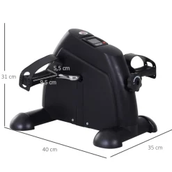 Homcom - Mini Bicicleta estática 2 en 1