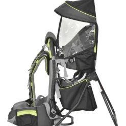 Homcom - Mochila Portabebés Plegable con Dosel