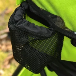 Homcom - Mochila porta-bebés verde 85 cm