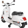 Homcom - Moto Eléctrica Infantil Blanco HomCom