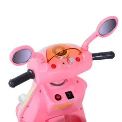 Homcom - Moto Eléctrica Infantil Tipo Triciclo HomCom