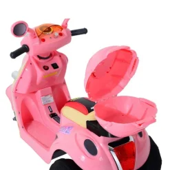 Homcom - Moto Eléctrica Infantil Tipo Triciclo HomCom