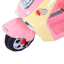 Homcom - Moto Eléctrica Infantil Tipo Triciclo HomCom