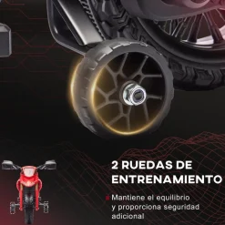 Homcom - Moto eléctrica para niños Rojo