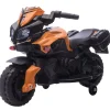 Homcom - Moto infantil eléctrica negra y naranja