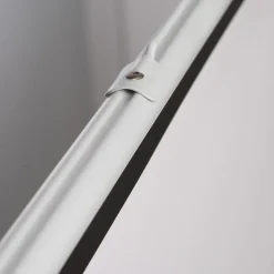 Homcom - Pantalla de proyección 100'' con soporte Blanco