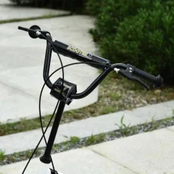 Homcom - Patinete Ajustable Para Niños Blanco/Negro HomCom