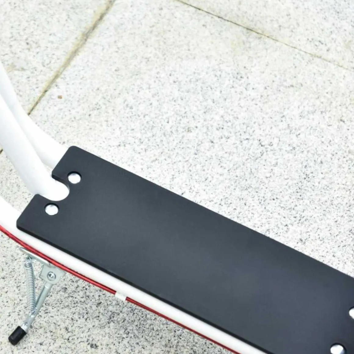 Homcom - Patinete Ajustable Para Niños Blanco HomCom