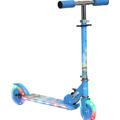 Homcom - Patinete azul con luces y música