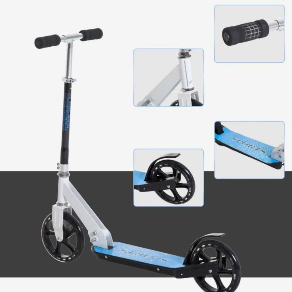 Homcom - Patinete Para Niños Ligero Homcom