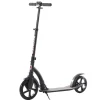 Homcom - Patinete plegable aluminio negro