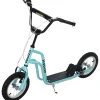 Homcom - Patinete Scooter regulable Azul