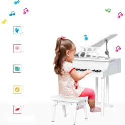 Homcom - Piano de Cola Electrónico 30 Teclas