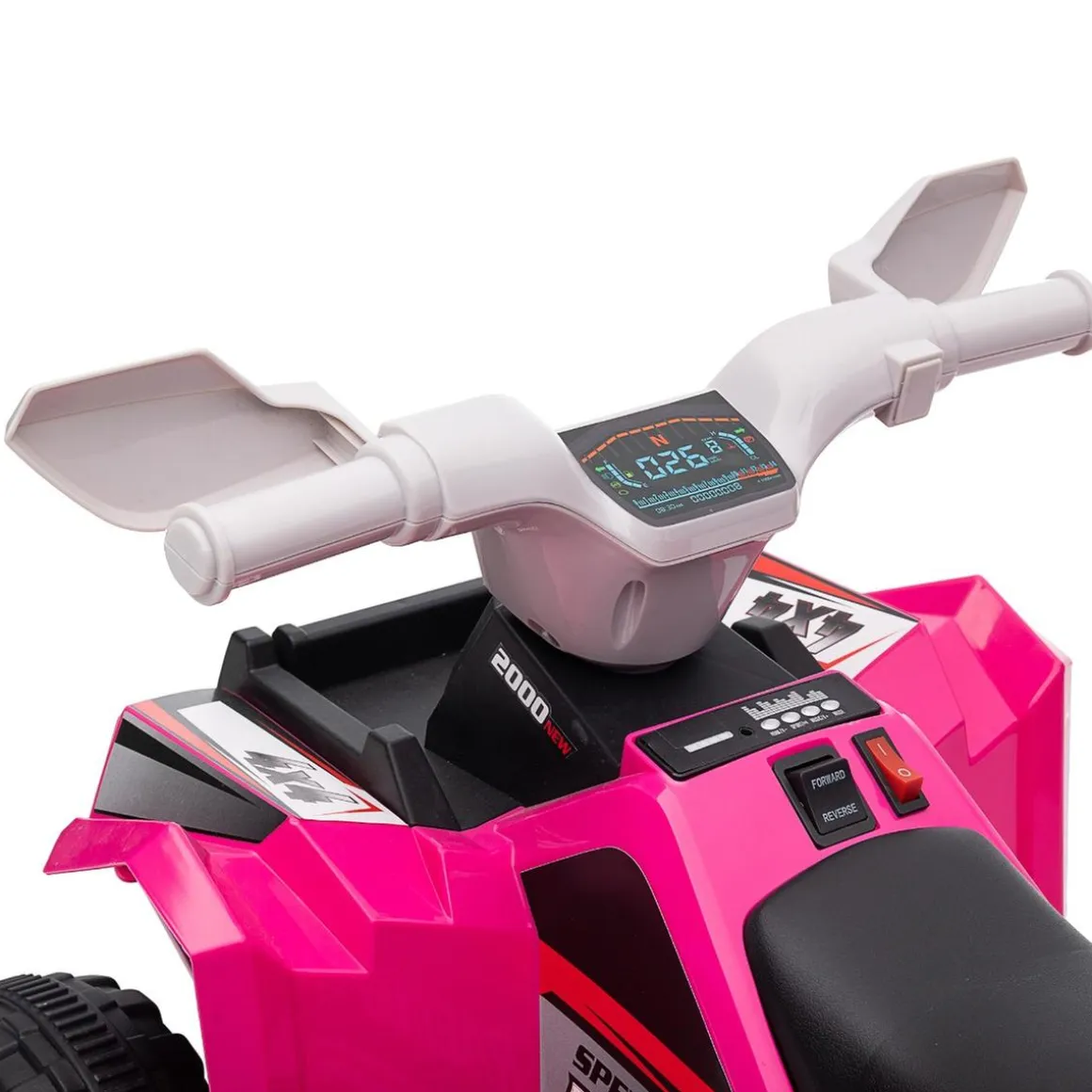Homcom - Quad eléctrico batería 6 V