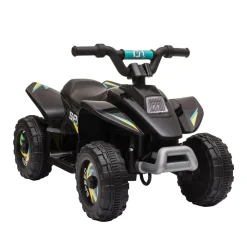 Homcom - Quad Eléctrico Batería 6V Negro