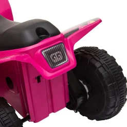 Homcom - Quad Eléctrico Batería 6V Rosa