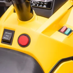 Homcom - Quad eléctrico 12V amarillo