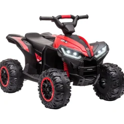 Homcom - Quad eléctrico 12V rojo
