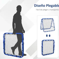 Homcom - Red de rebote para entrenamiento