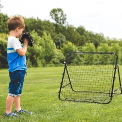 Homcom - Red reboteadora deportes plegable