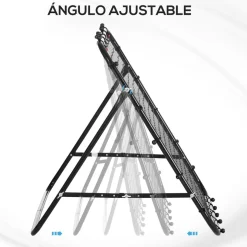 Homcom - Red reboteadora deportes plegable