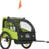 Homcom - Remolque para bicicleta Verde