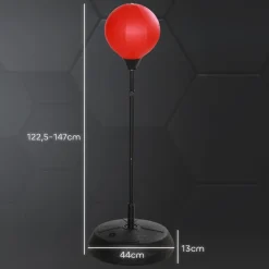Homcom - Saco de boxeo infantil de pie 147 cm