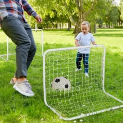 Homcom - Set de 2 porterías de fútbol