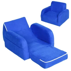 Homcom - Sillón cama infantil 2 en 1