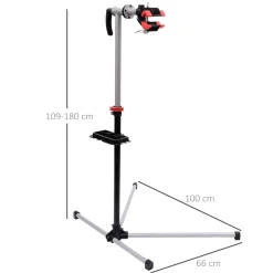 Homcom - Soporte para reparación de bicicleta