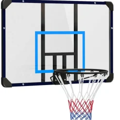 Homcom - Tablero con canasta baloncesto para pared