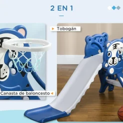 Homcom - Tobogán de interior Tigre