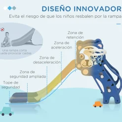 Homcom - Tobogán de interior Tigre