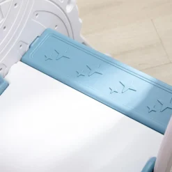 Homcom - Tobogán infantil azul