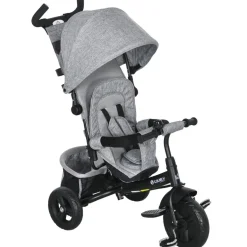 Homcom - Triciclo evolutivo Gris