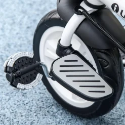 Homcom - Triciclo Evolutivo con capota Reflectante - Rojo