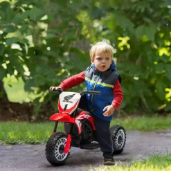 Homcom - Trimoto eléctrica infantil Honda