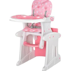 Homcom - Trona 3 en 1 rosa