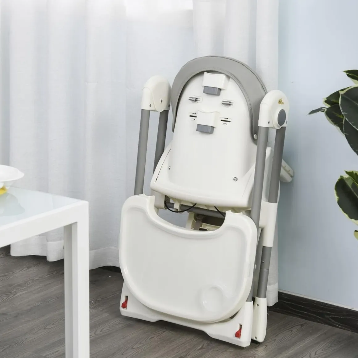 Homcom - Trona evolutiva gris