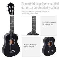 Homcom - Ukelele soprano 21