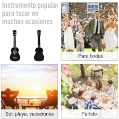 Homcom - Ukelele soprano 21