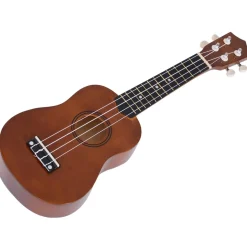 Homcom - Ukelele soprano 21" Madera Marrón
