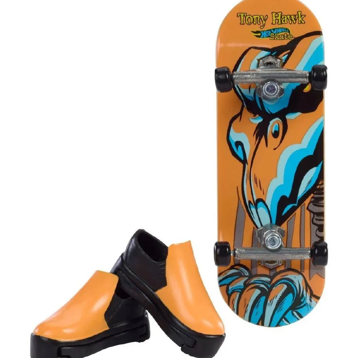 Hot Wheels - Fingerboard Skate Neon Bones Tony Hawk (Varios modelos)