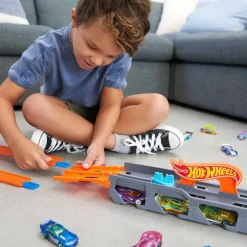 Hot Wheels - Camión de transporte convertible