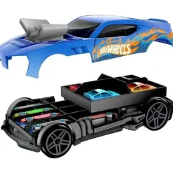 Hot Wheels - Coche de carreras portacoches Hot Wheels Cefa ㅤ