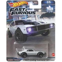 Hot Wheels - Hot Wheels vehículo de juguete Fast & Furious ㅤ