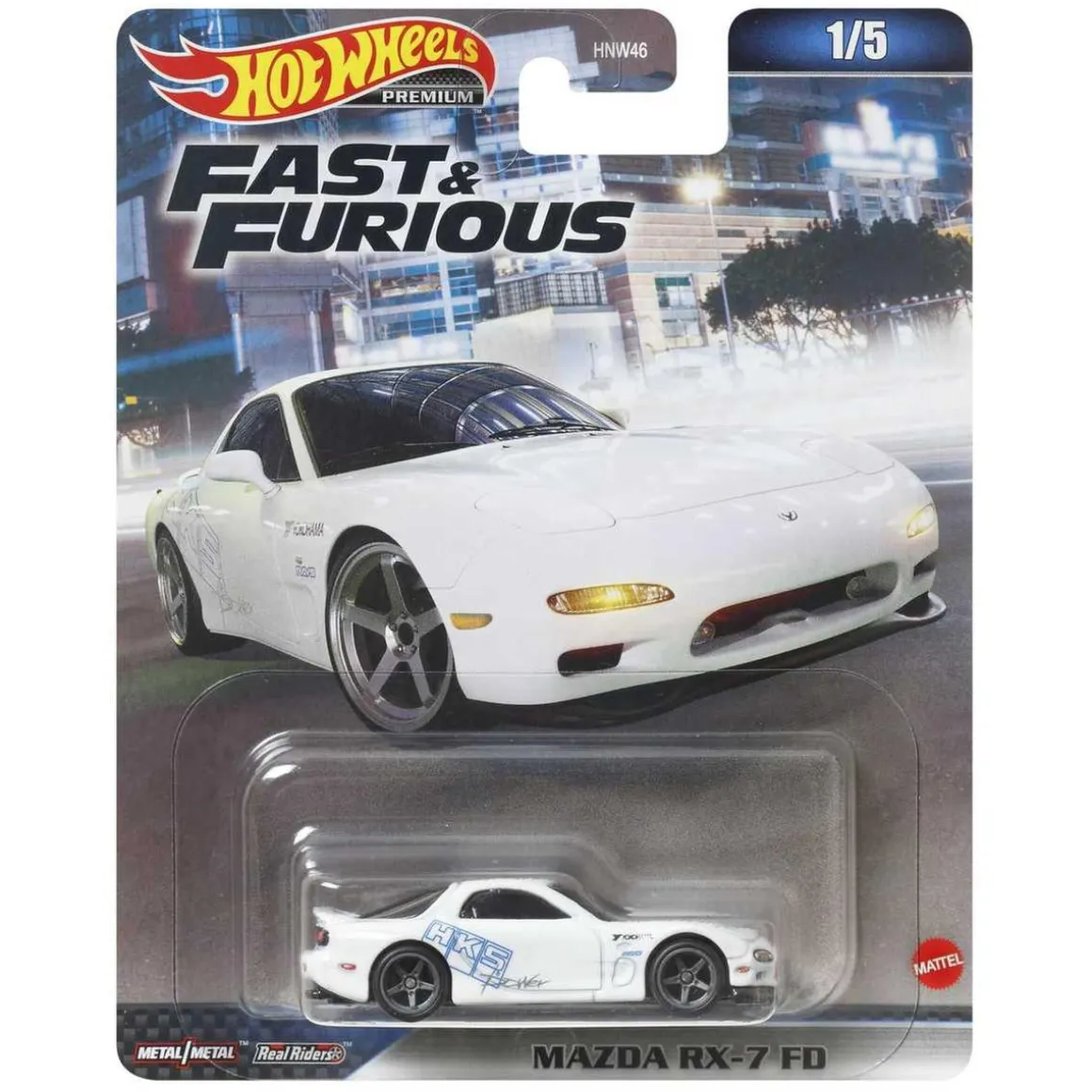 Hot Wheels - Hot Wheels vehículo de juguete Fast & Furious ㅤ