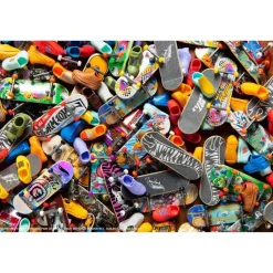 Hot Wheels - Monopatín de dedos Hot Wheels: Pack de 4 modelos variados (Varios modelos) ㅤ