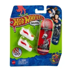 Hot Wheels - Monopatín de juguete con zapatillas para dedos, modelos surtidos (Varios modelos) ㅤ