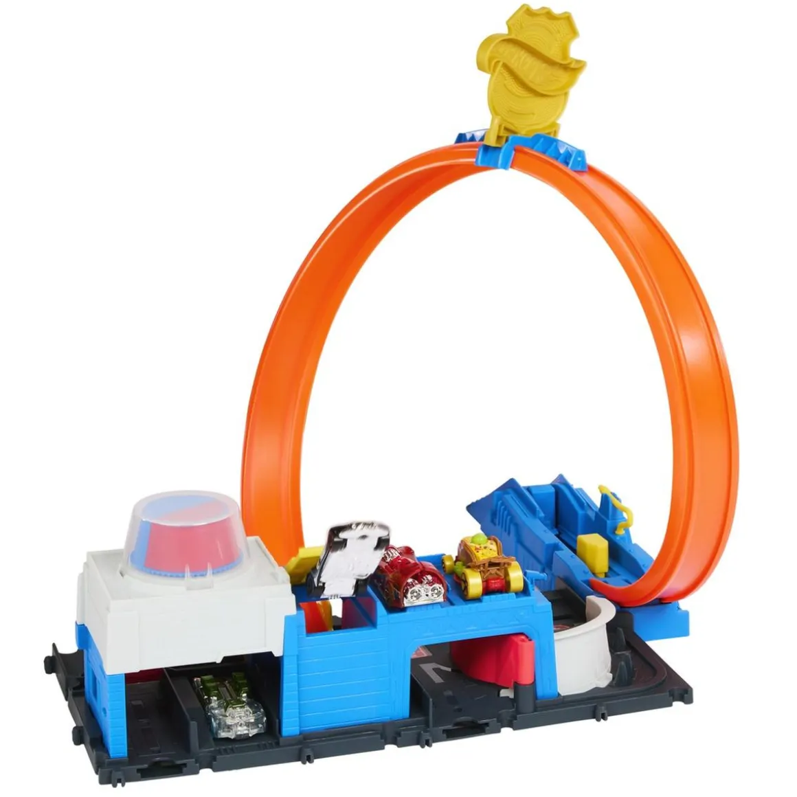 Hot Wheels - Pista City super estación de policia